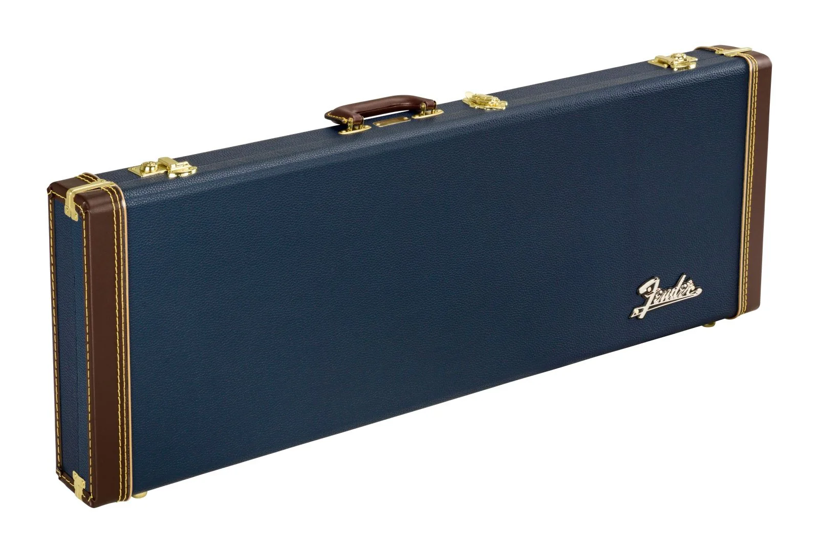 Fender Classic Series Wood Case Strat/Tele, Navy Blue - Image 2