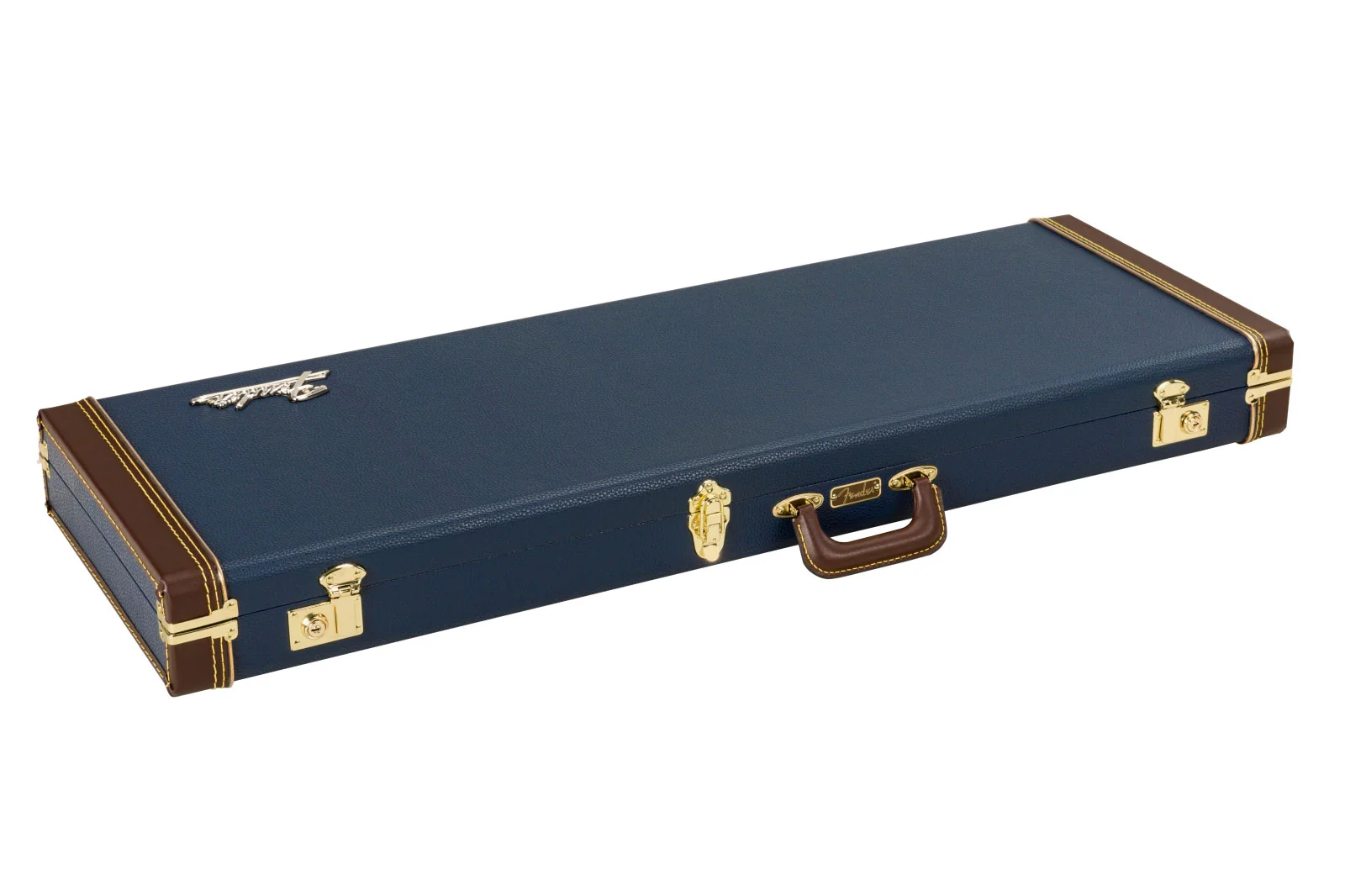 Fender Classic Series Wood Case Strat/Tele, Navy Blue - Image 3