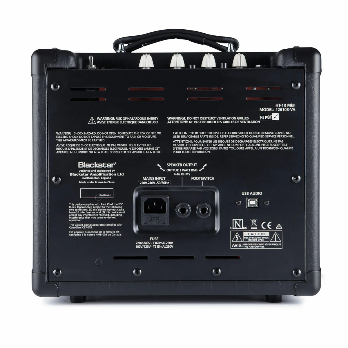 Blackstar HT-1R MkII Valve Combo - Image 3