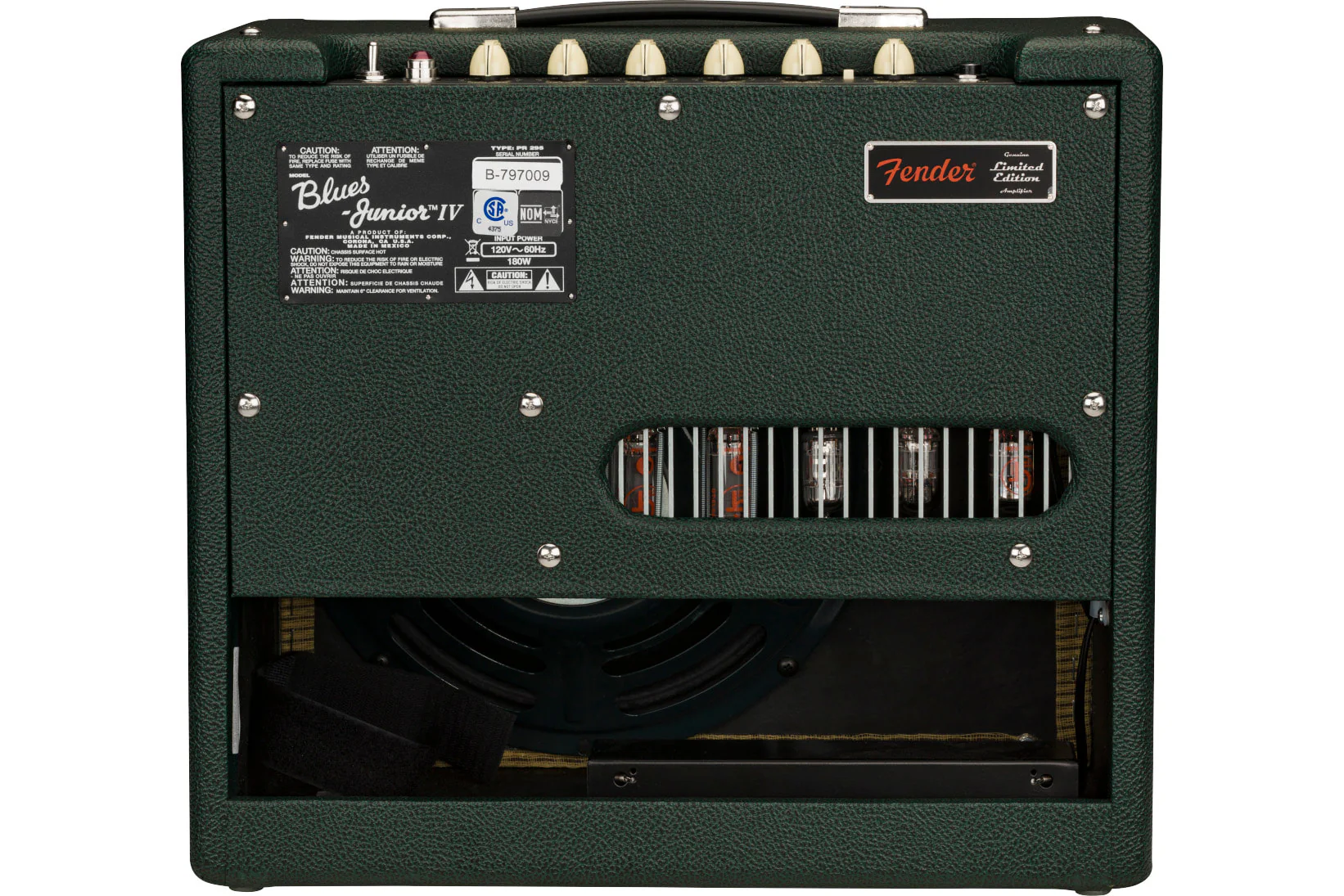 Fender 2020 Limited Edition Blues Junior™ IV C12Q Brit Green - Image 5