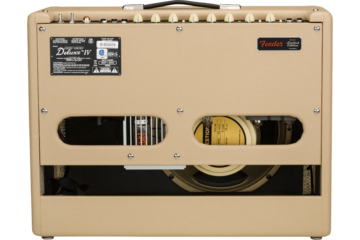 Fender 2020 Limited Edition Hot Rod Deluxe™ IV Vanilla Cane - Image 3