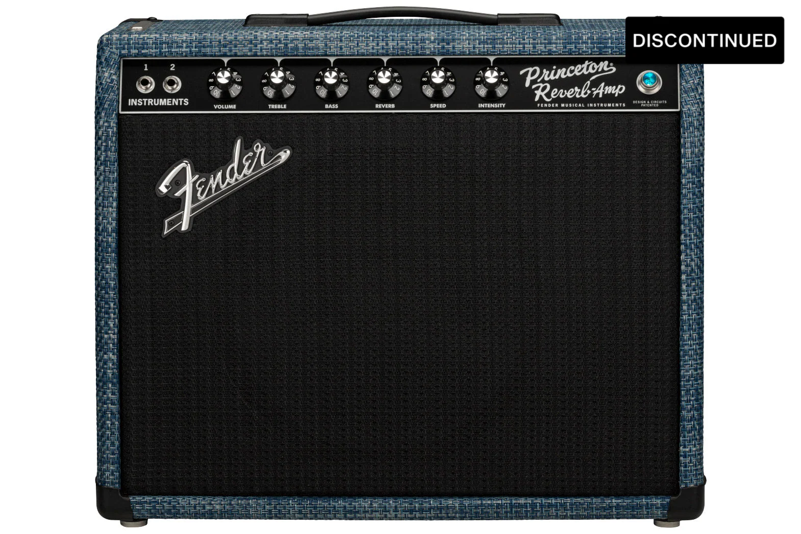 Fender 2020 Limited Edition Princeton Reverb Chilewich Denim