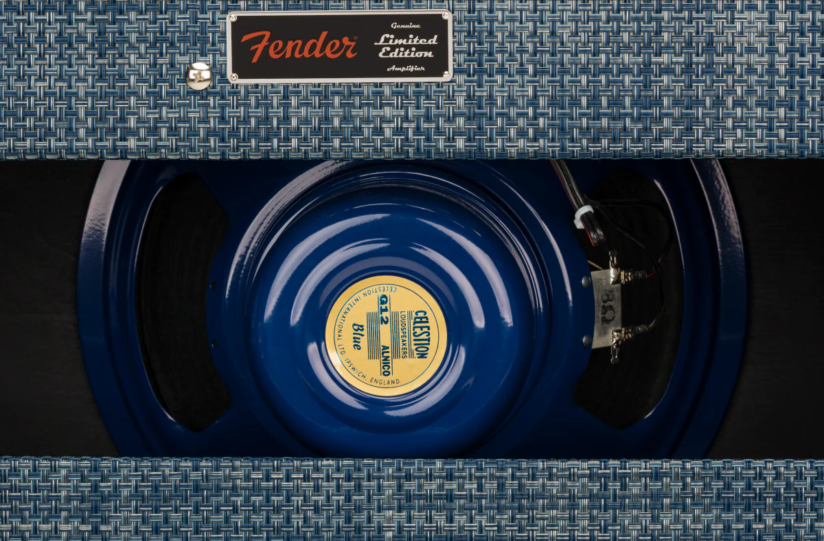 Fender 2020 Limited Edition Princeton Reverb Chilewich Denim - Image 5