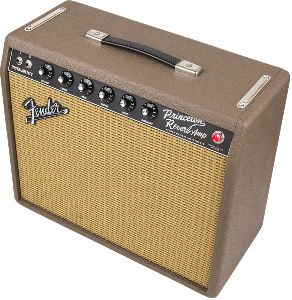 Fender 65 Princeton® Reverb "Fudge Brownie" - Image 3