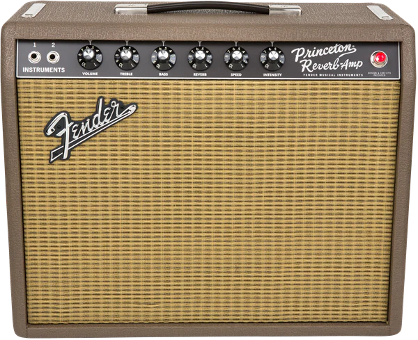 Fender 65 Princeton® Reverb "Fudge Brownie" - Image 5