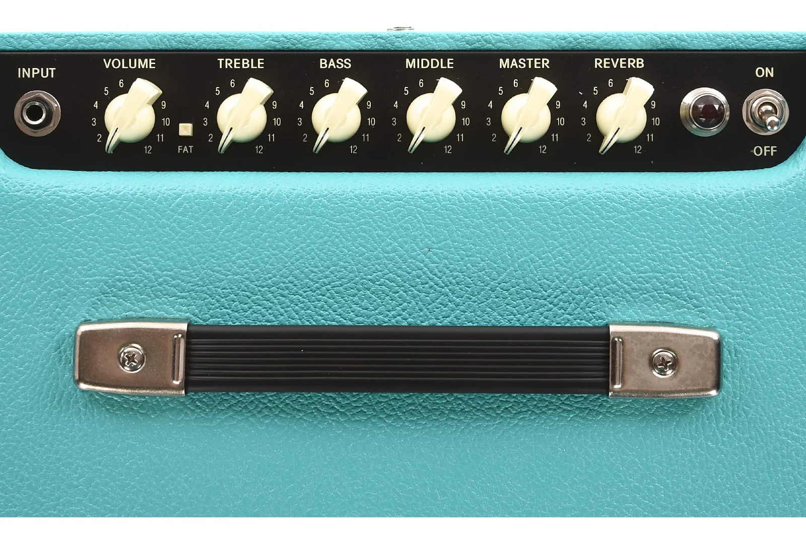 Fender Amp Blues Jr IV L.A. Vice Pink/Sea Foam Green - Image 4