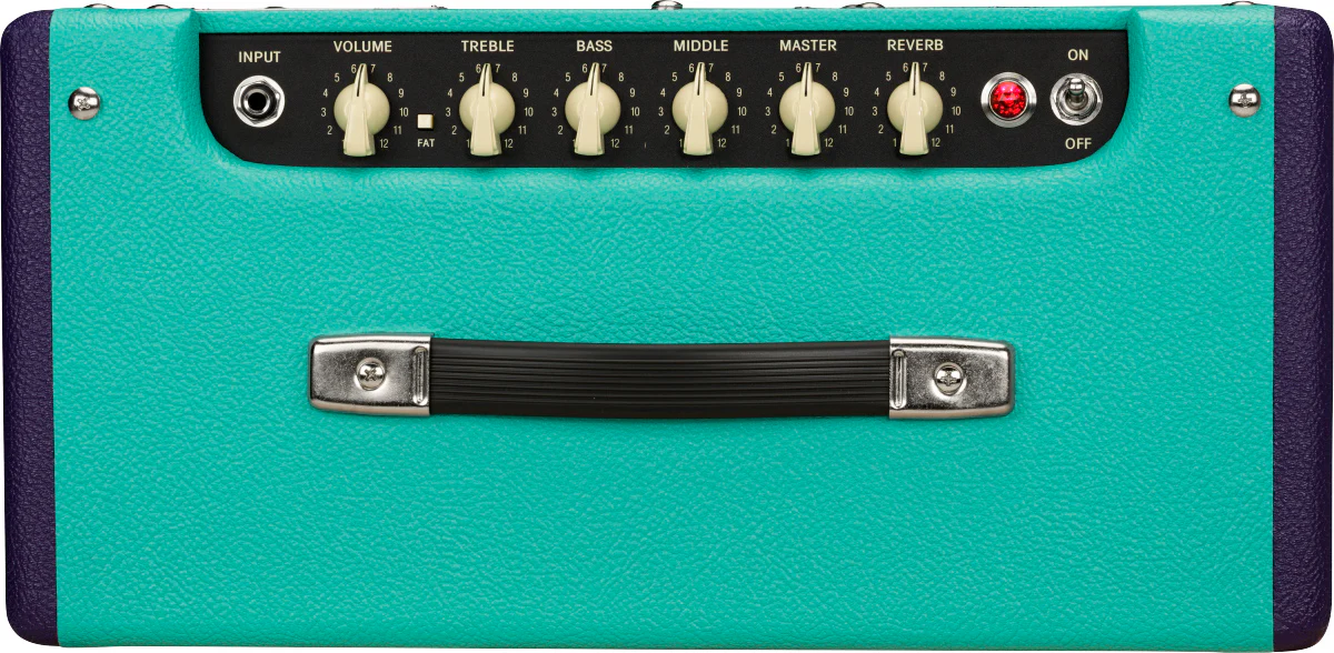 Fender Blues Junior Two-Tone Purple/Seaform - Image 3