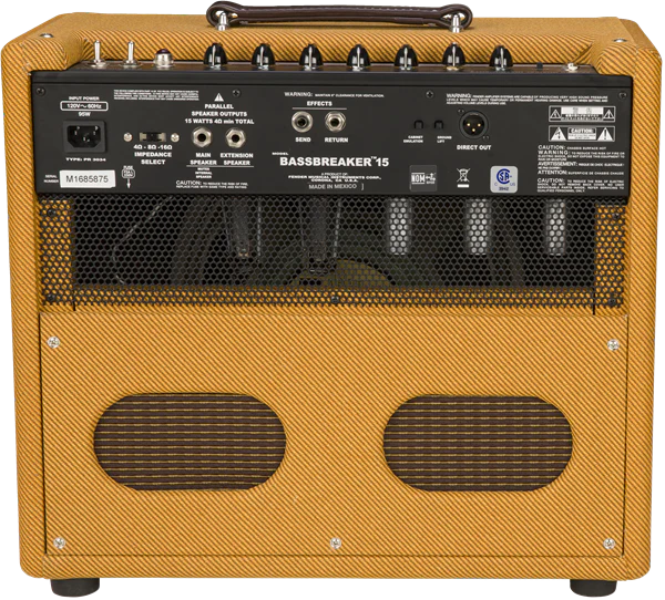 Fender Limited Edition Bassbreaker™ 15 Combo, Lacquered Tweed - Image 4
