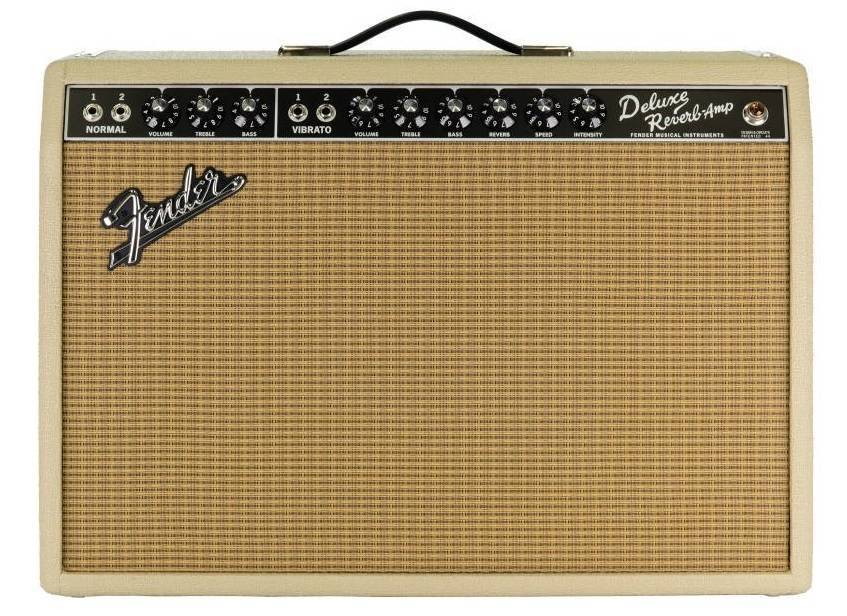 Fender Limited Edition Blonde P-12Q '65 Deluxe Reverb - Image 3