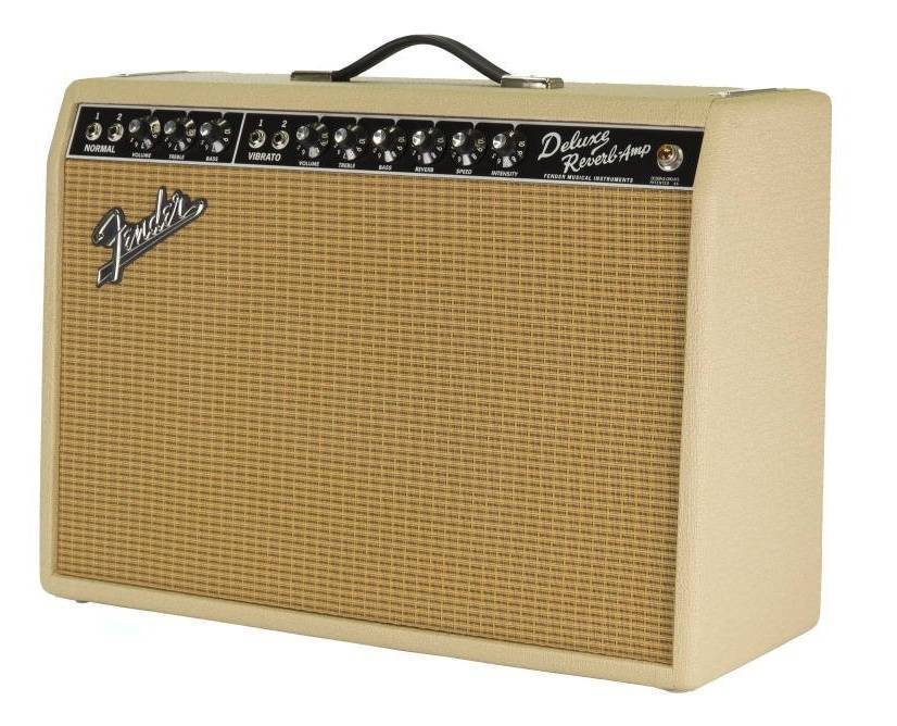 Fender Limited Edition Blonde P-12Q '65 Deluxe Reverb - Image 4