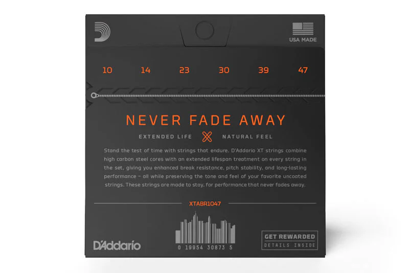 D’Addario Acoustic String XT 80/20 Bronze X-Light 10-47 - Image 2