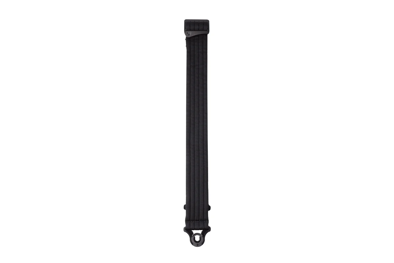 D’Addario Auto Lock Guitar Strap, Black Padded Stripes - Image 3