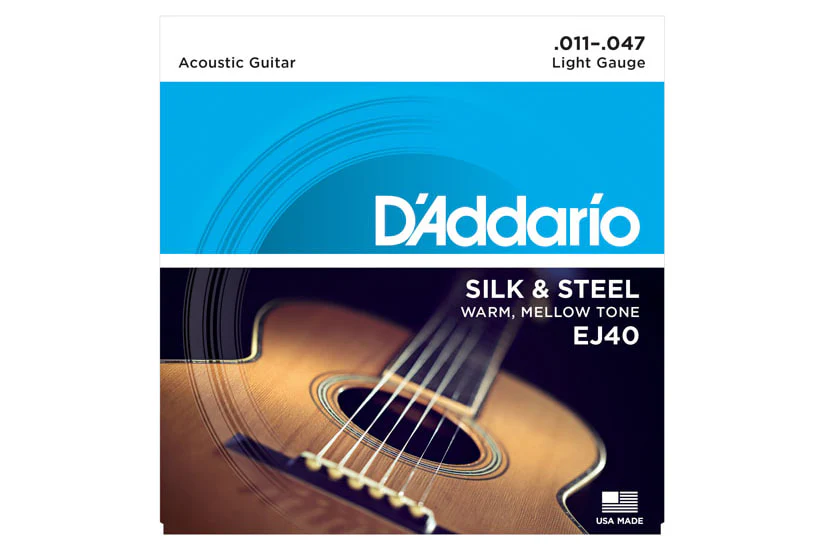 Daddario EJ40 Silk & Steel Folk, 11-47