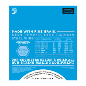 D'Addario EXL117 Nickel Wound, Medium Top/Extra-Heavy Bottom, 11-56 - Image 3