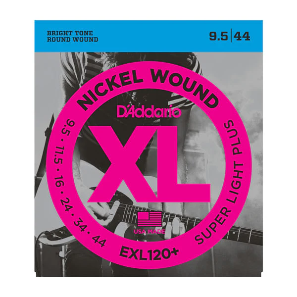 D’Addario EXL120+ Nickel Wound, Super Light Plus, 9.5-44 - Image 5