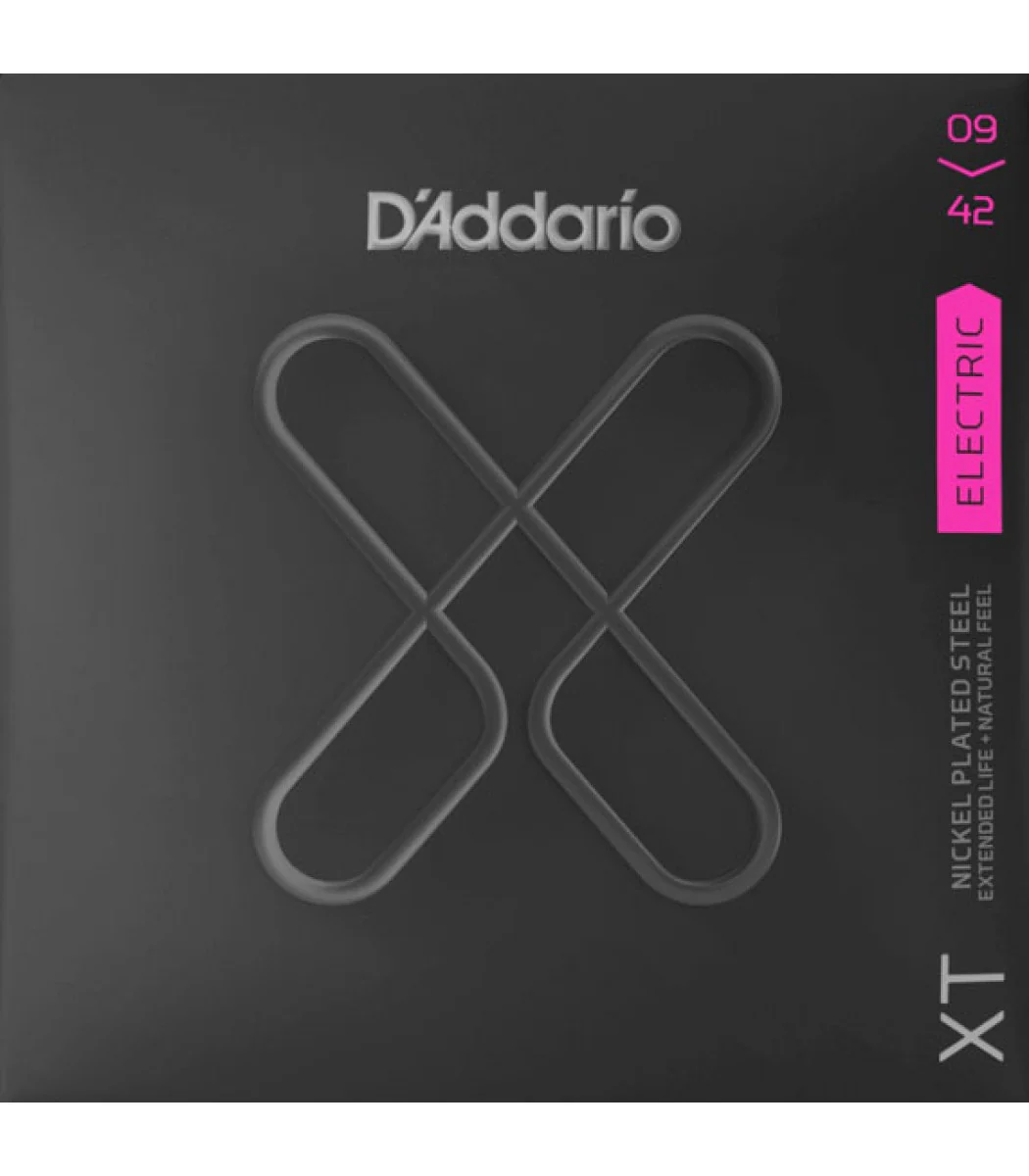 Daddario XT Electric Nickel Plated Super Light 09-42 - Image 3