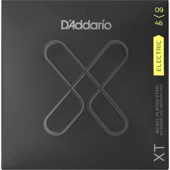 Daddario XT Electric Nickel Plated Super Light Top Regular 09-46 - Image 3