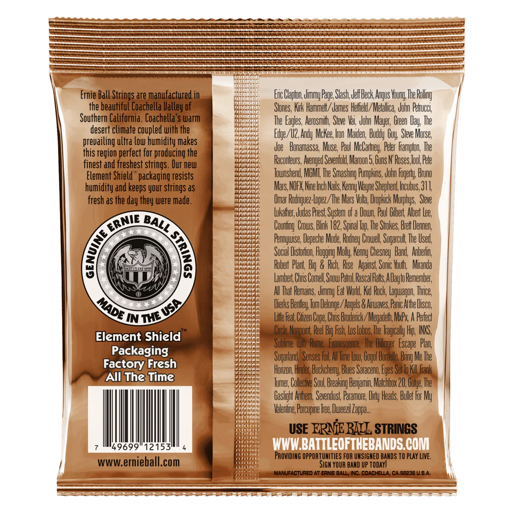 Ernie Ball Earthwood 12-String Light Phosphor Bronze Acoustic Guitar Strings 9-46 - Image 3