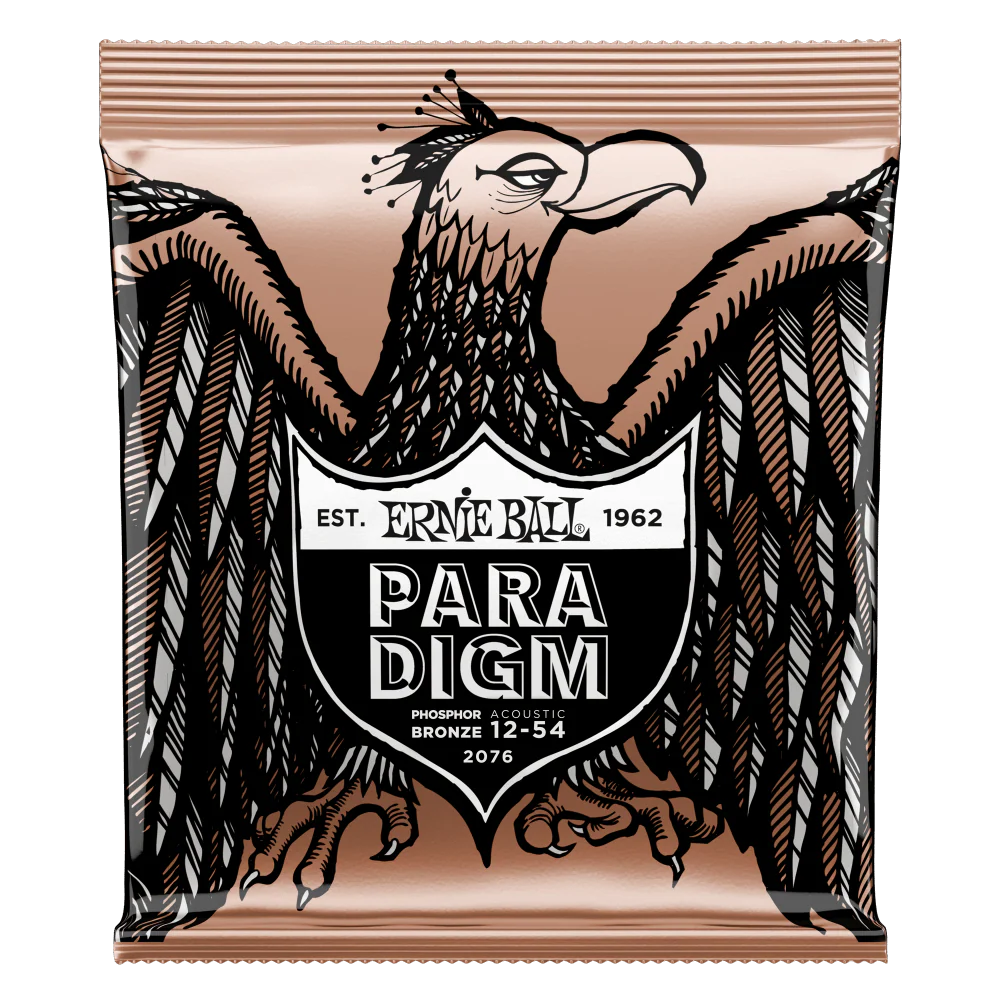 Ernie Ball Paradigm Medium Light Phosphor Bronze Acoustic Guitar Strings 12-54 - Image 2