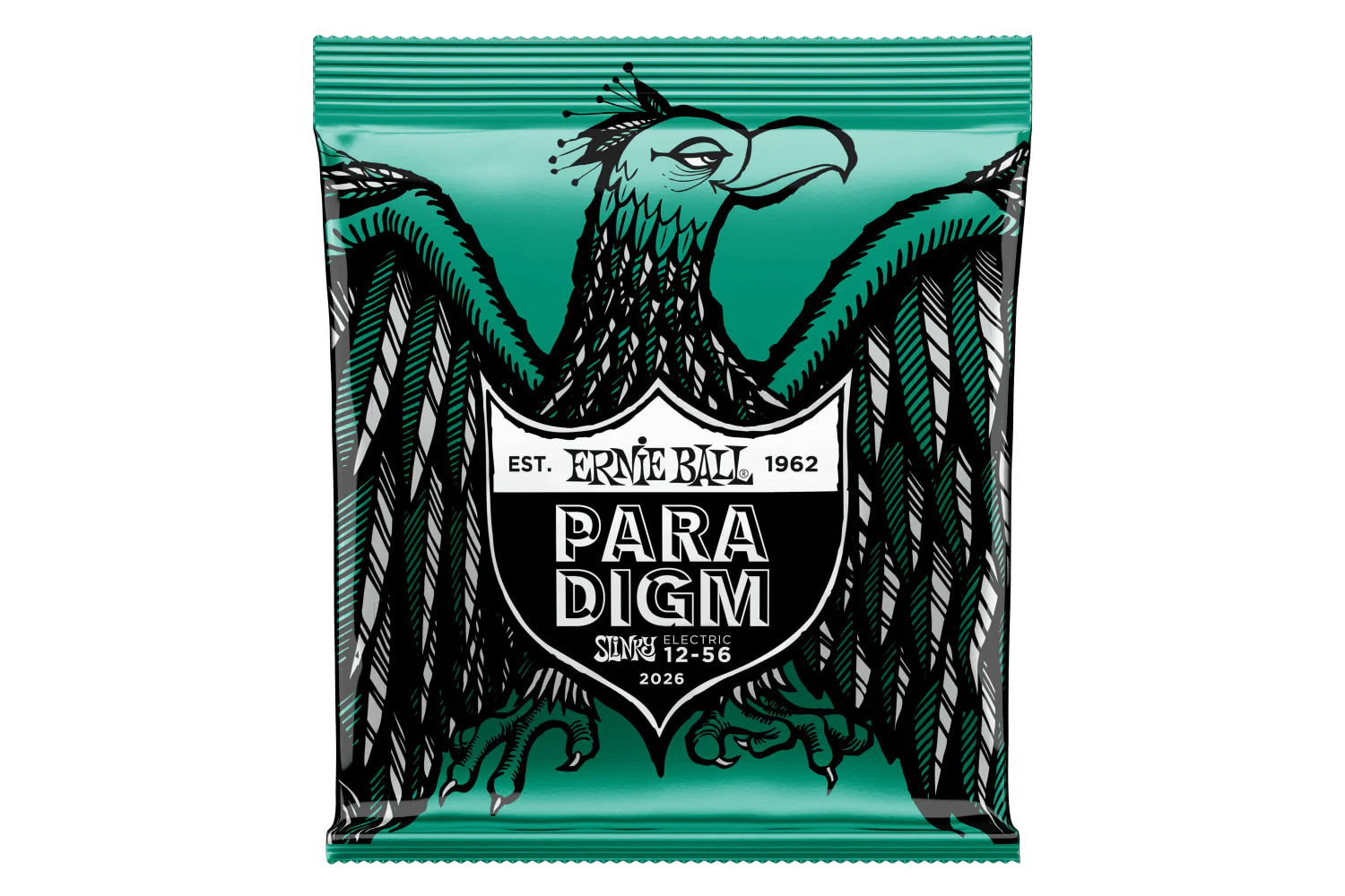 Ernie Ball Paradigm Not Even Slinky Electric Guitar Strings 12-56