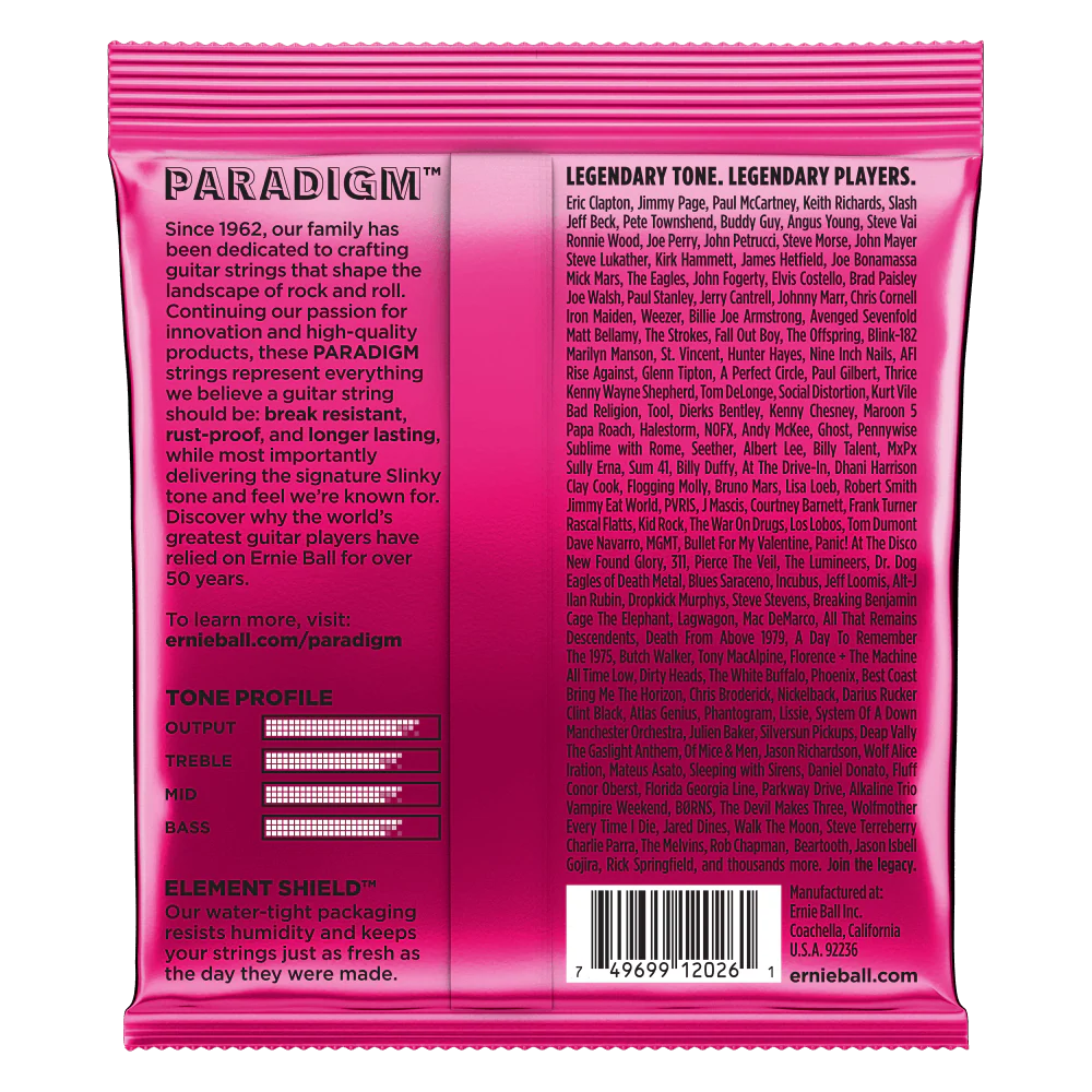 Ernie Ball Paradigm Super Slinky Electric Guitar Strings 9-42 - Image 2
