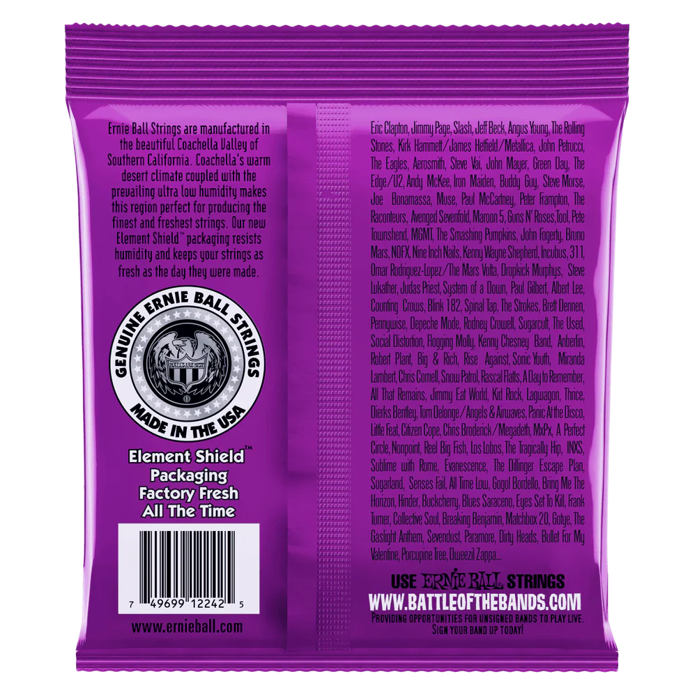 Ernie Ball Power Slinky RPS Nickel Wound Electric Guitar Strings 11-48 - Image 2