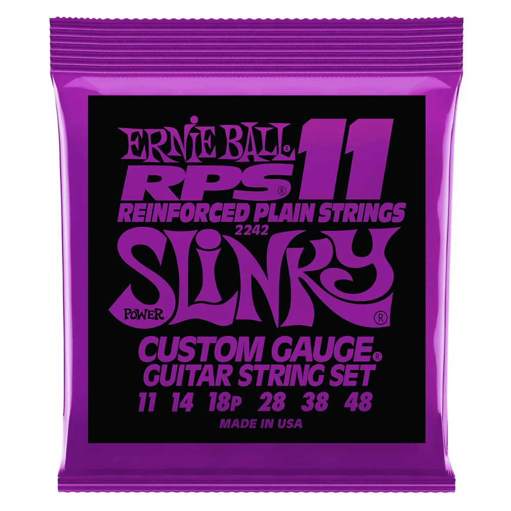Ernie Ball Power Slinky RPS Nickel Wound Electric Guitar Strings 11-48 - Image 3