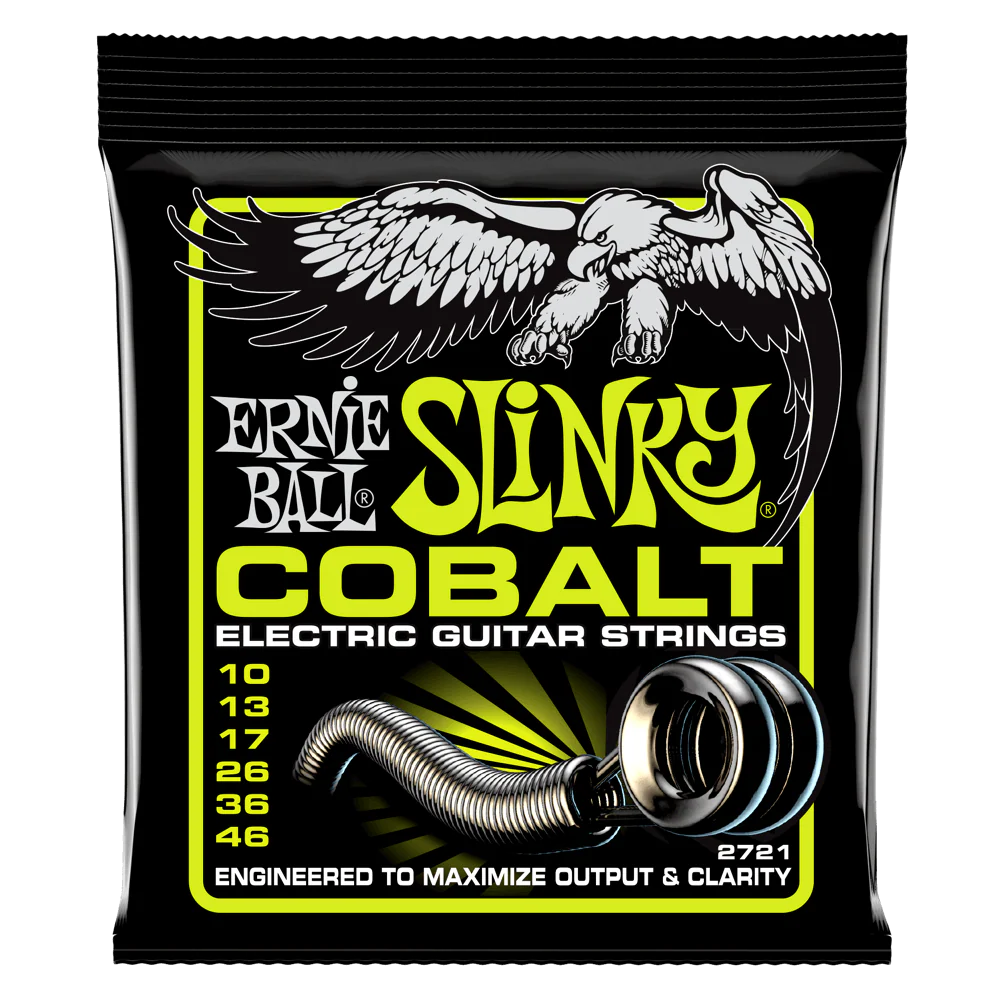 Ernie Ball Regular Slinky Cobalt Electric Guitar Strings 10-46 - Image 3