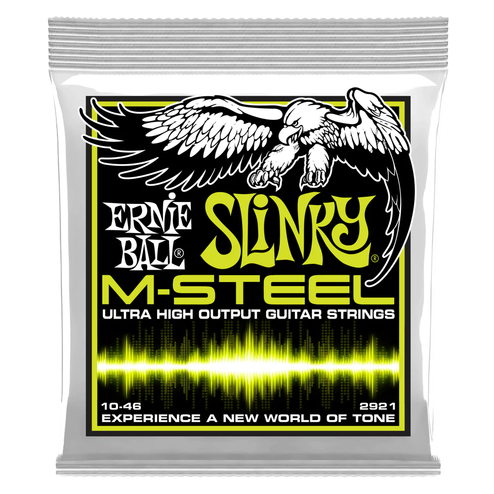 Ernie Ball Regular Slinky M-Steel Electric Guitar Strings 10-46 - Image 3