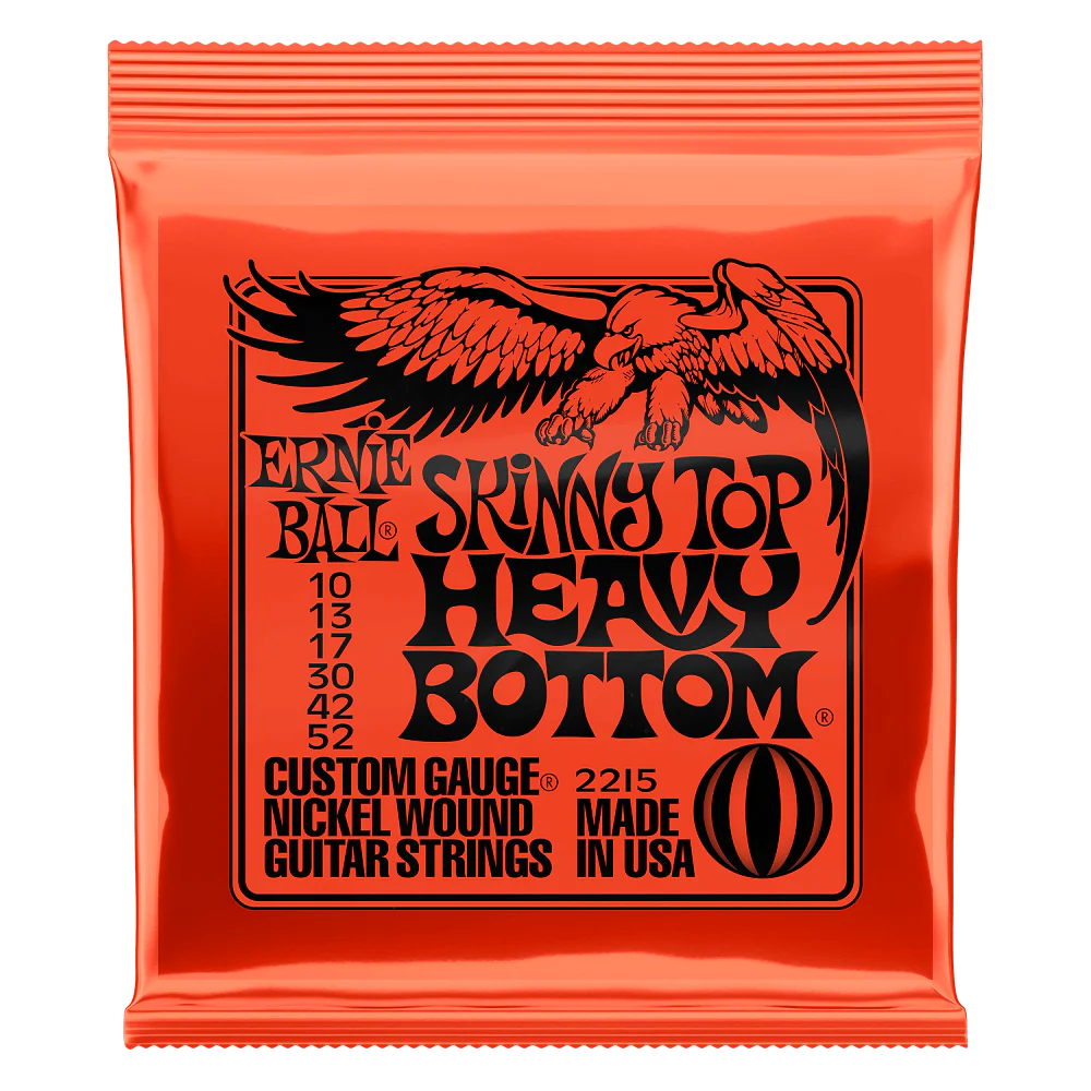 Ernie Ball Skinny Top Heavy Bottom Slinky Nickel Wound Electric Guitar Strings 10-52 - Image 2