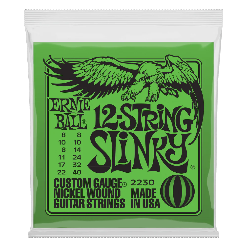 Ernie Ball Slinky 12-String Nickel Wound Electric Guitar Strings 8-40 - Image 3