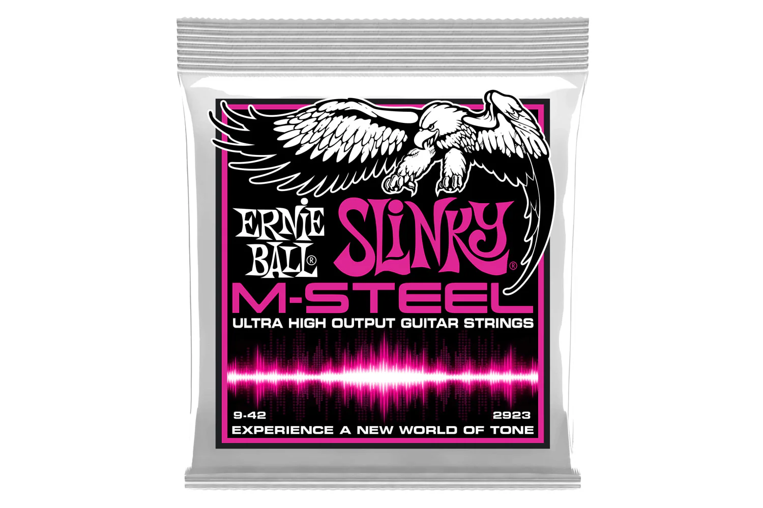 Ernie Ball Super Slinky M-Steel Electric Guitar Strings 9-42