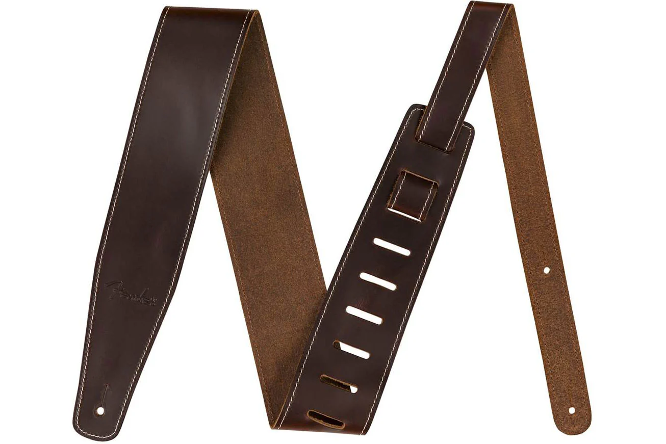 Fender Broken-In Leather Strap - 2.5" - Image 4