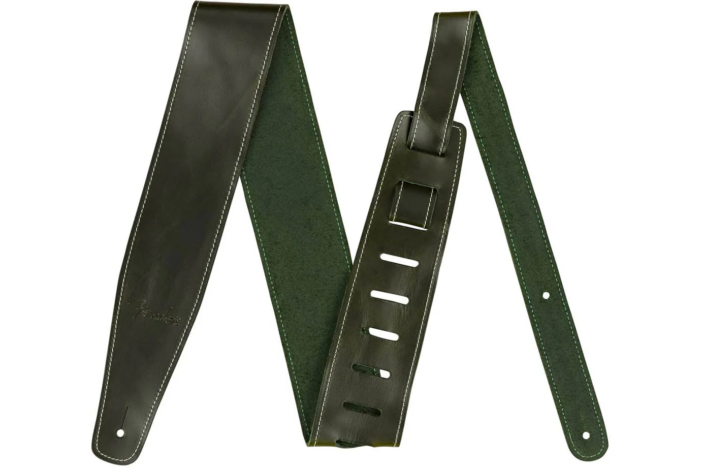 Fender Broken-In Leather Strap - 2.5" - Image 5