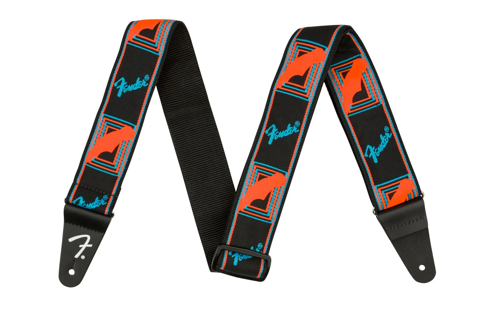 Fender Neon Monogrammed Strap