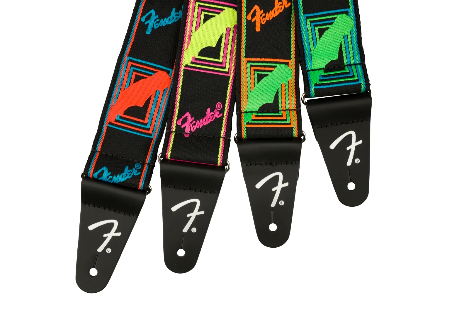 Fender Neon Monogrammed Strap - Image 2