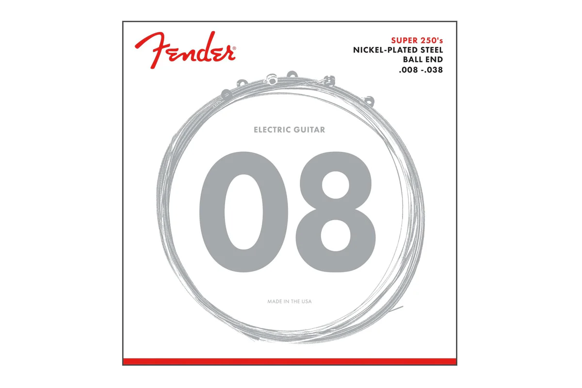 Fender Super 250's Nickel-Plated Steel Strings