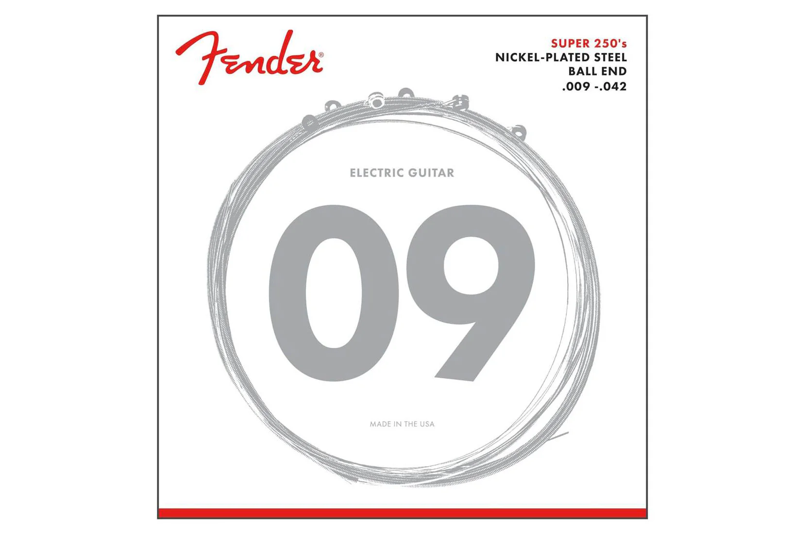 Fender Super 250's Nickel-Plated Steel Strings - Image 2