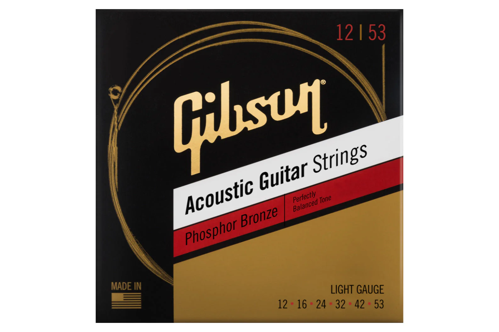 Gibson Phosphor Bronze Acoustic Guitar Strings - Image 2