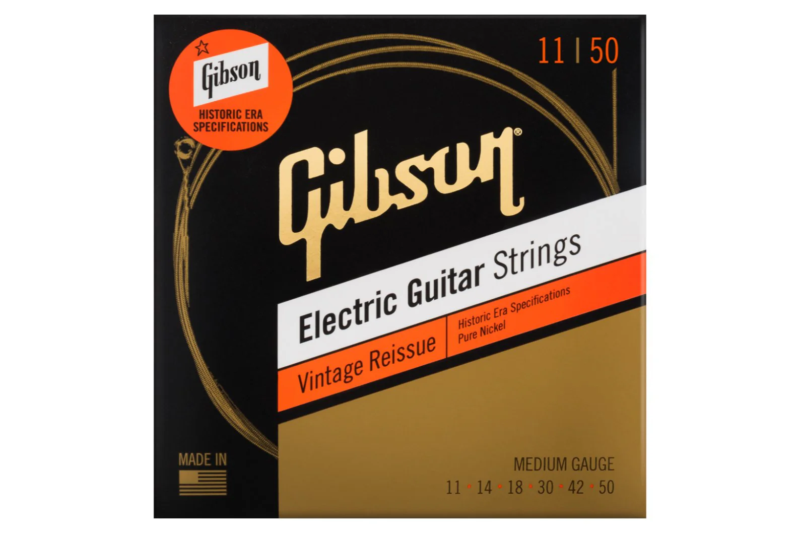 Gibson Vintage Reissue Electric Guitar Strings - Image 2