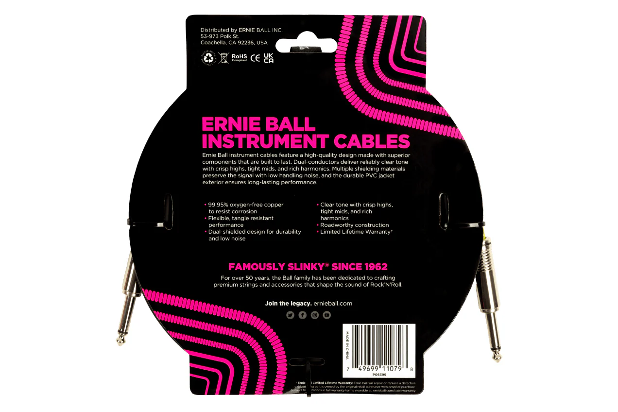 Ernie Ball Classic Instrument Cables - Image 10