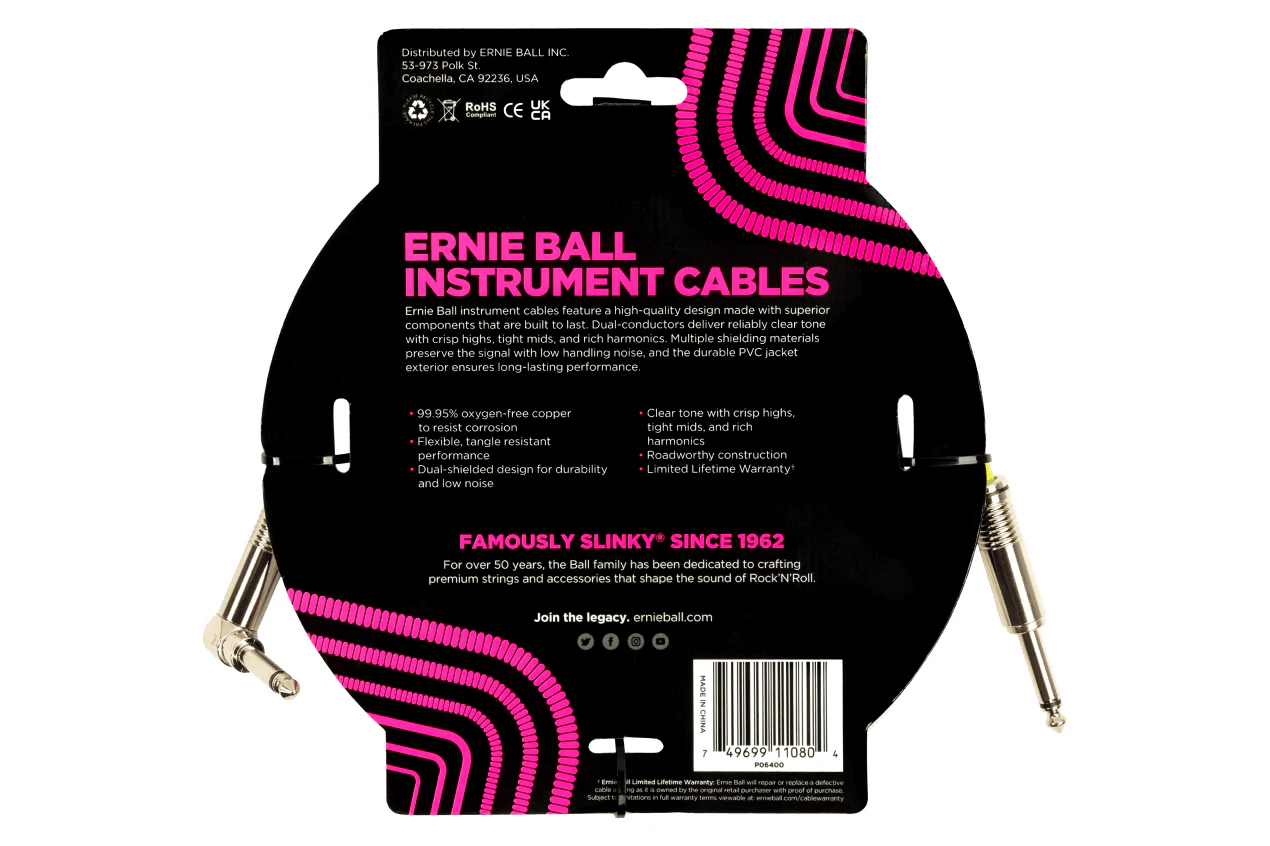 Ernie Ball Classic Instrument Cables - Image 11