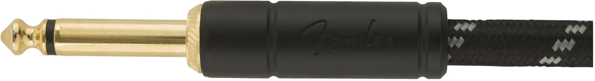 Fender Deluxe Series Instrument Cable, Black Tweed (āļāļĢāļ-āļāļĢāļ) - Image 4