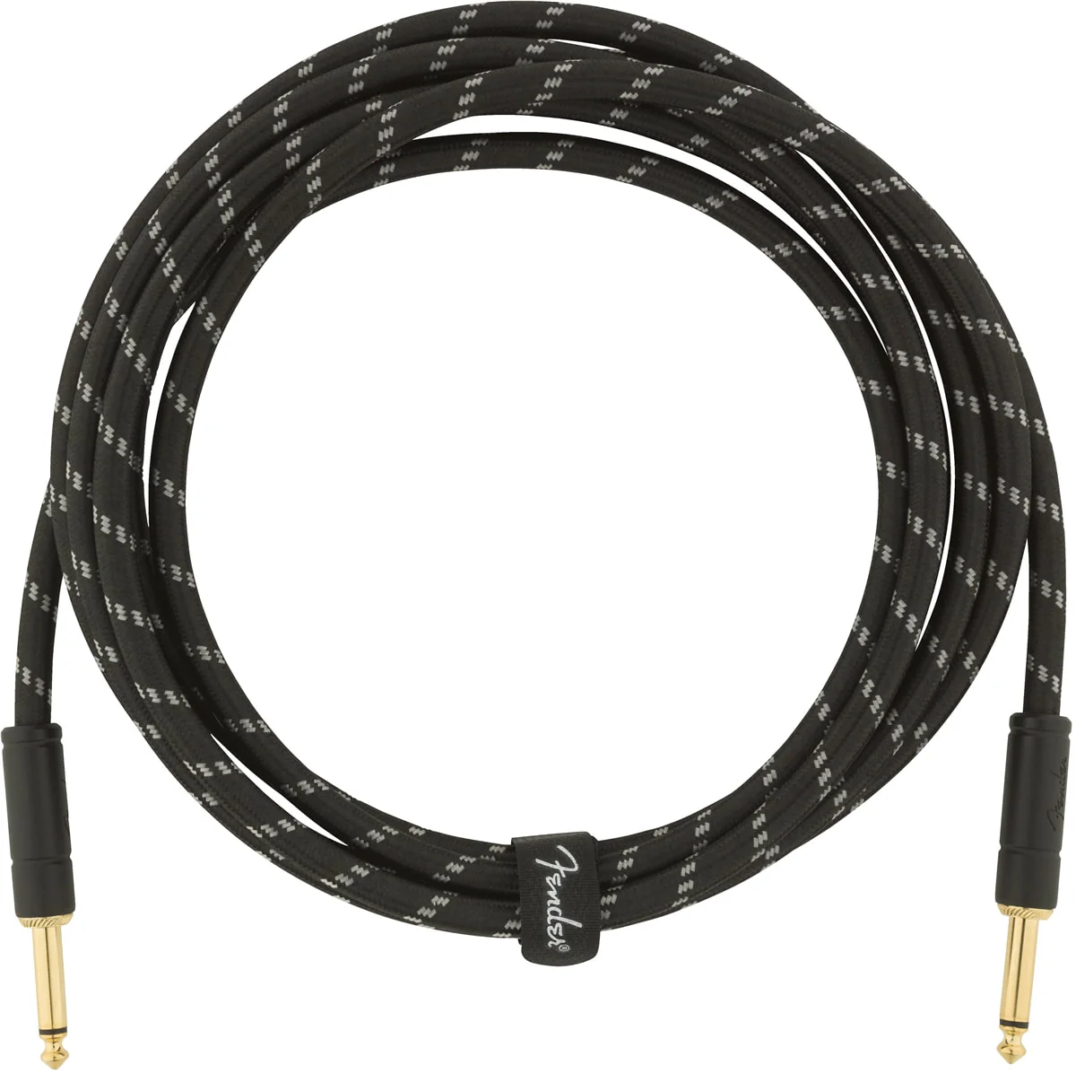 Fender Deluxe Series Instrument Cable, Black Tweed (āļāļĢāļ-āļāļĢāļ) - Image 5