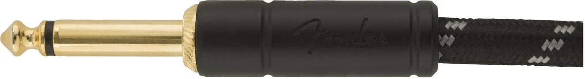 Fender Deluxe Series Instrument Cable, Black Tweed (āļāļĢāļ-āļāļ) - Image 3