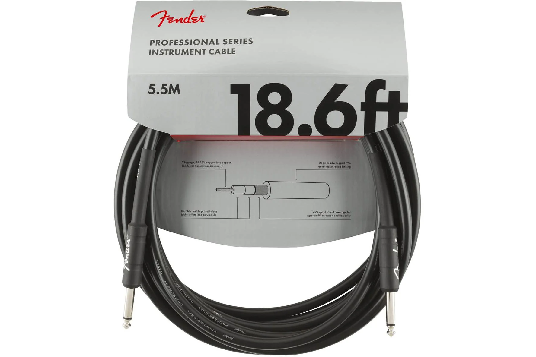 Fender Professional Series Instrument Cable (āļāļĢāļ-āļāļĢāļ) - Image 2