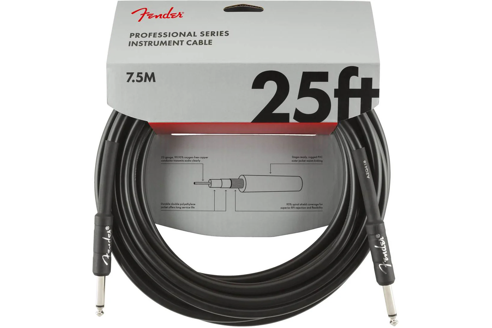 Fender Professional Series Instrument Cable (āļāļĢāļ-āļāļĢāļ) - Image 3