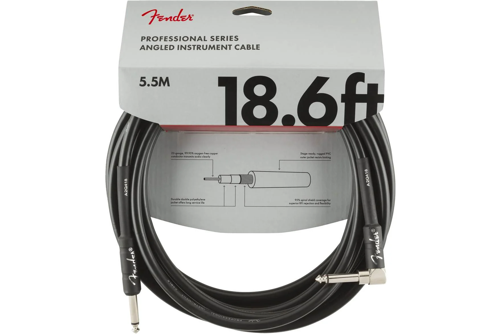Fender Professional Series Instrument Cable (āļāļĢāļ-āļāļ) - Image 6