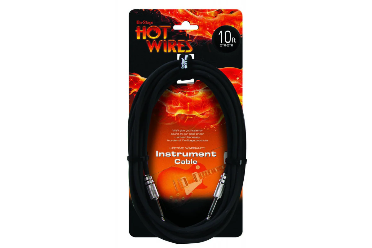 On Stage IC-10 Instrument Cable