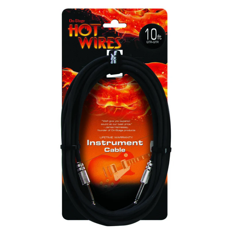 On Stage IC-10 Instrument Cable - Image 2